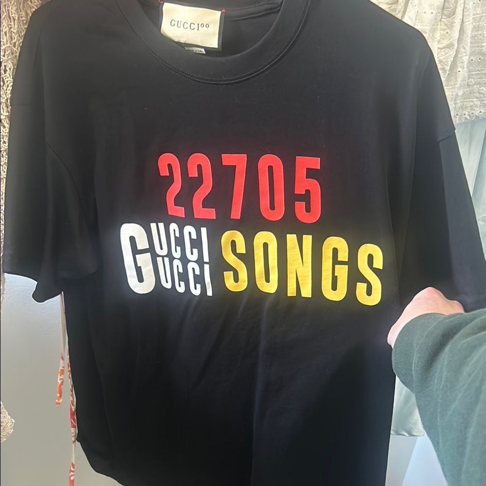 Gucci Black Graphic T-Shirt